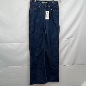 Scotch & Soda The Queen Bootleggers Natural Indigo Blue Jeans size 25/30 NWT